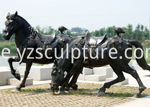 Bronze Large Horse Sculpture